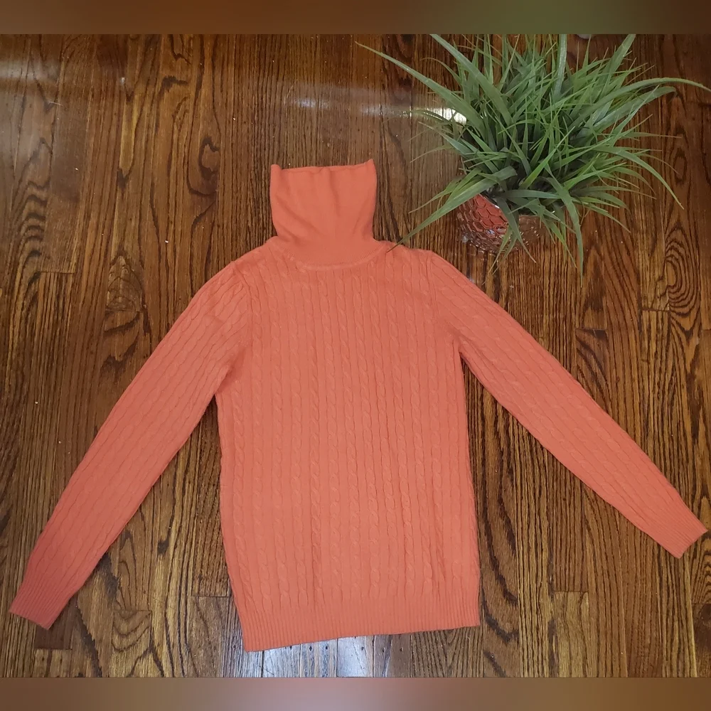 J. Crew Turtleneck In Wool, Nylon & Cashmere Swaeter